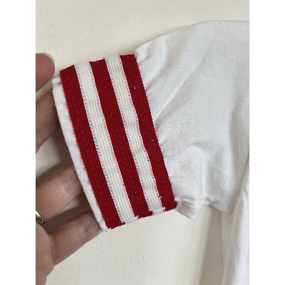 VTG 80s Winnie The Pooh Ringer T-Shirt “House At Pooh Corner” Jerzees Kids 6-8x - Picture 8 of 10